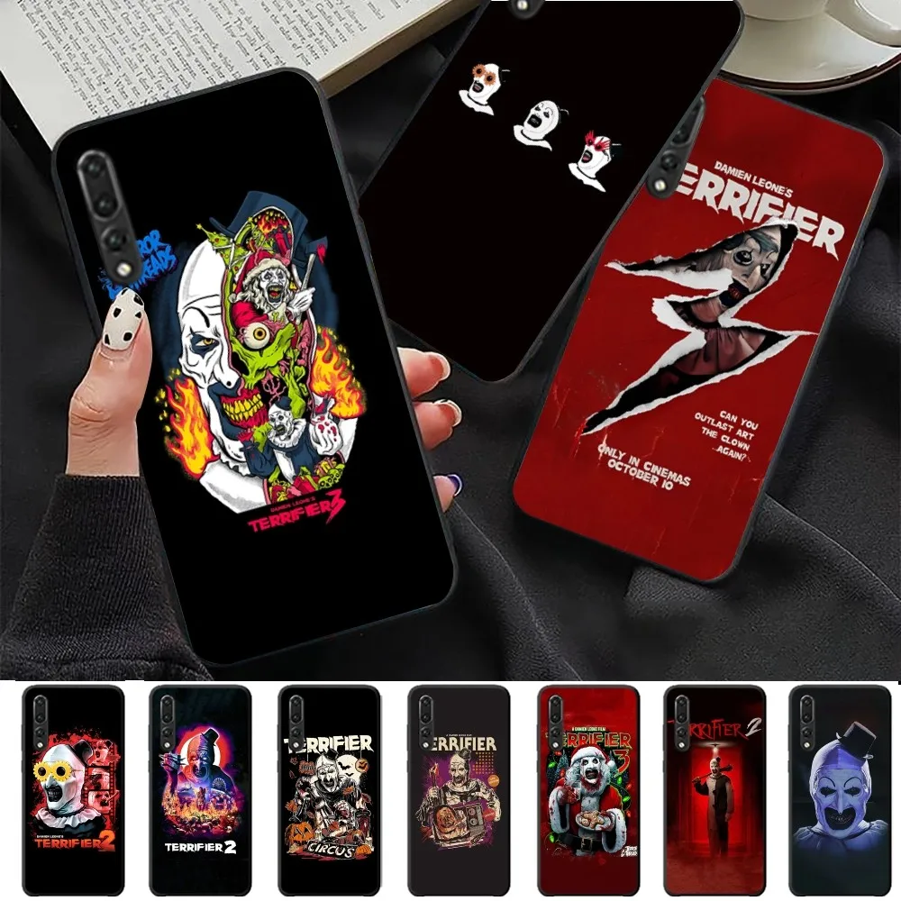 Horror Movie T-Terrifier Phone Case For Huawei P 8 9 10 20 30 40 50 Pro Lite Psmart Honor 10 Lite 70 Mate 20lite