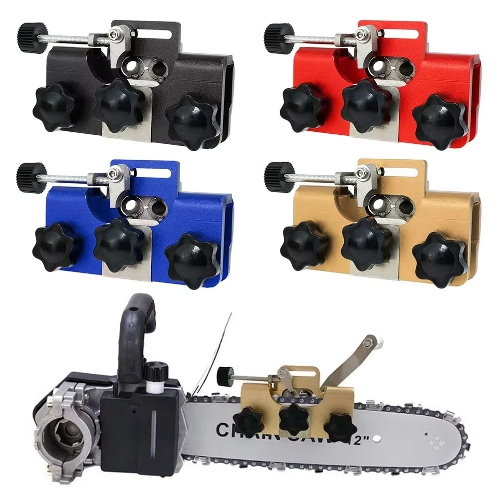 

Portable Chain Saw Sharpeners Chainsaw Chain Sharpening Kit Woodworking with Grinding Stones Electric Chainsaw Grinder Tool