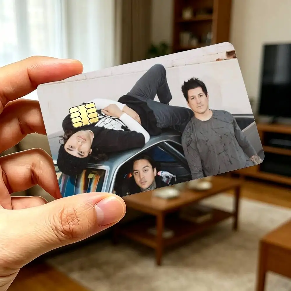 P-Pierce The Veil Band Credit Card Stickers Skin For Bank Debit Decorative Protection Scratch-resistant Gift