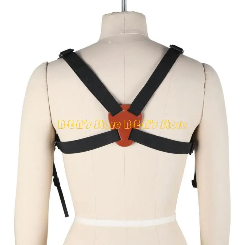 Y1AD Adjustable Binocular Harness Strap Decompression Chest Harness Comfortable Binocular Support Strap for Outdoor Activity