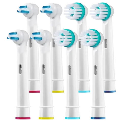구강 B 전문 Ortho Orthodontic 전동 칫솔 헤드 용 4/8/16 Pcs 치간 청소 교체 브러시 헤드