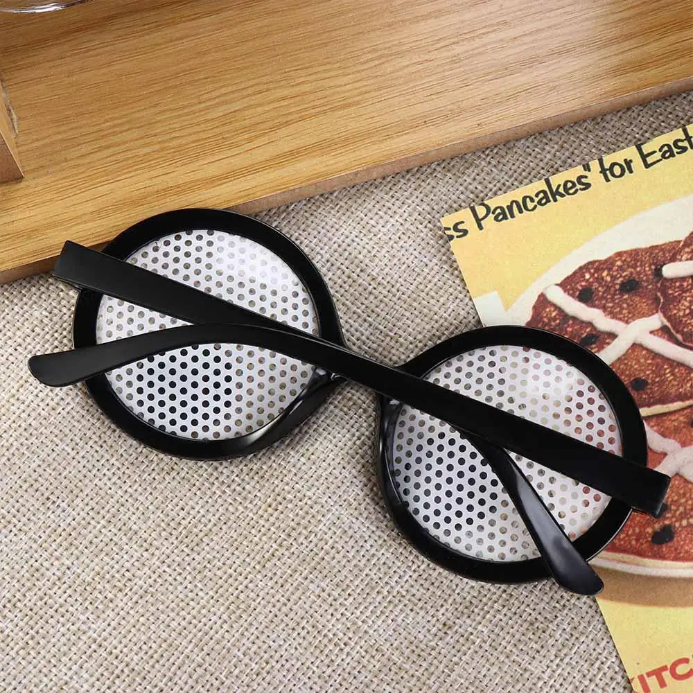 Fun Funny Rotatable Eyeball Glasses Prank Trick Visible Eyeball Eyeglasses Creative Cool Party Glasses Gift