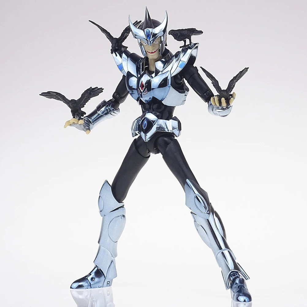 CS Model Saint Seiya Myth Cloth EX Crow Jamian Silver Knights of the Zodiac Anime Metal Armor PVC Action Figure Toys