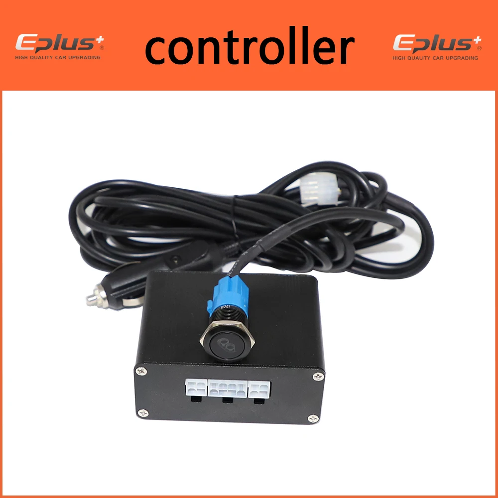 EPLUS Universele Auto Uitlaatpijp Elektrische Klep Kit 51 60 63 70 76 MM Knop Controller Kit