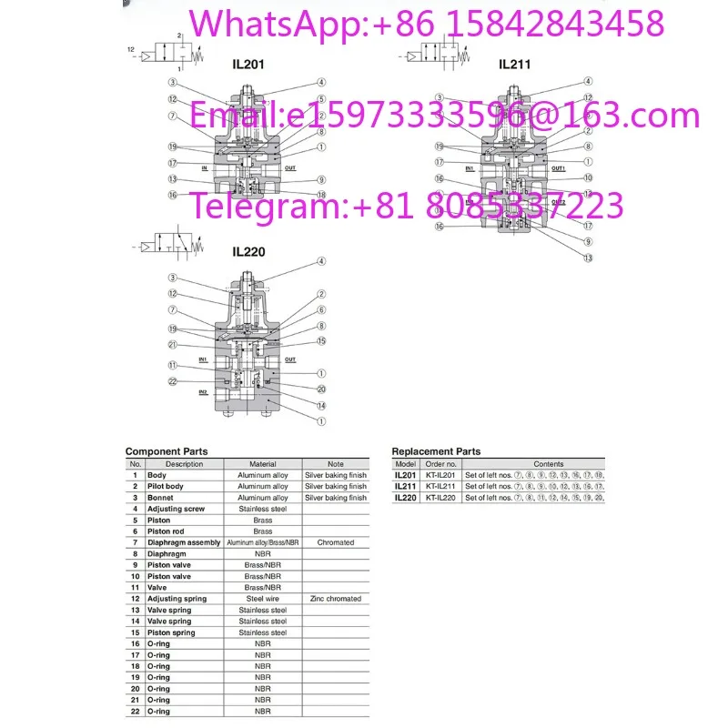 Genuine sensor IL201-02 is compact in size and easy to install