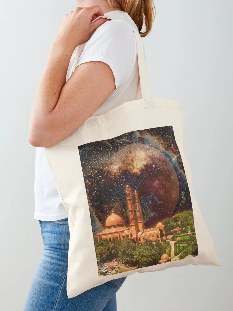 

The Adbul Rahman Mosque, Kabul, Afghanistan Tote Bag Handbags hand bag foldable reusable bag Beach