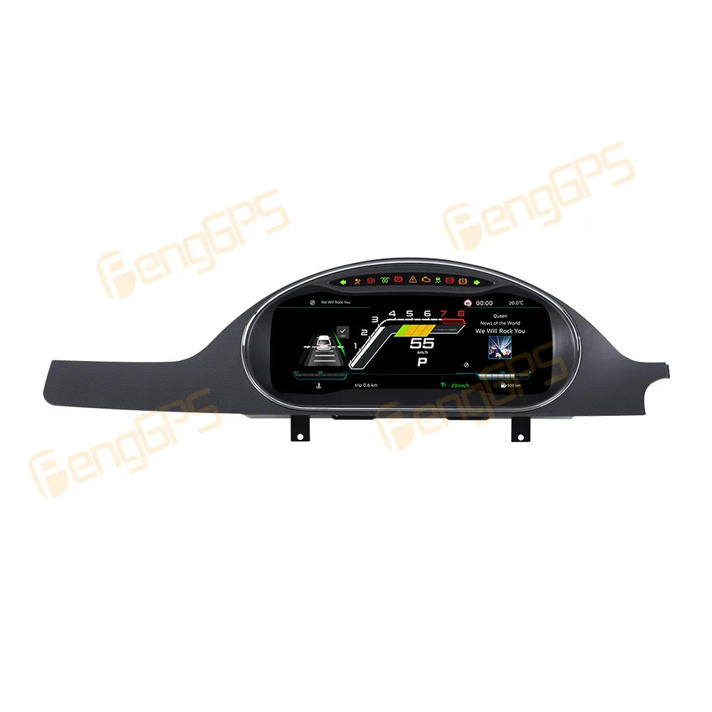 High Grade Digital Dashboard 12.3 Inch HD LCD Instrument Cluster Panel Speed Meter For Volkswagen Passat B6 2005-2011