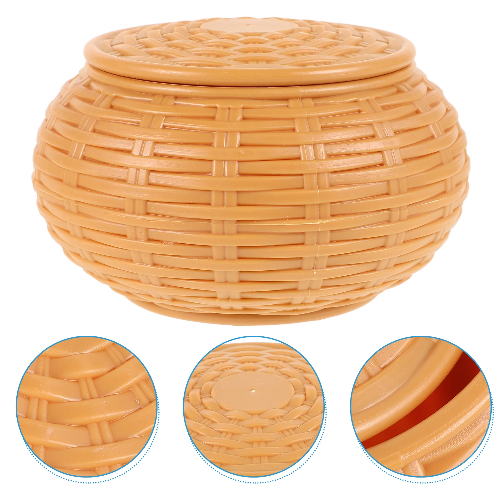 

2 Pcs Go Box Chess Storage Wooden Board Game Bowls Flying Case Khaki Bag Chinese Checkers Holder Student