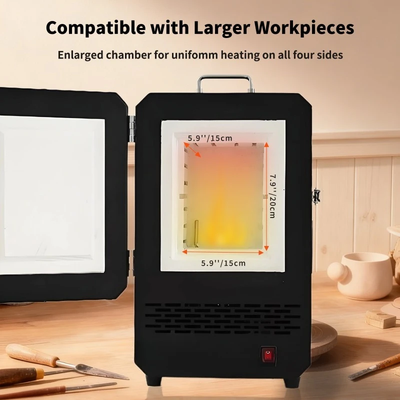 Art Electric Furnace Industrial Electric Kiln Ceramic Art Equipment School Ceramic Bar Electric Cellar Temperature Kiln