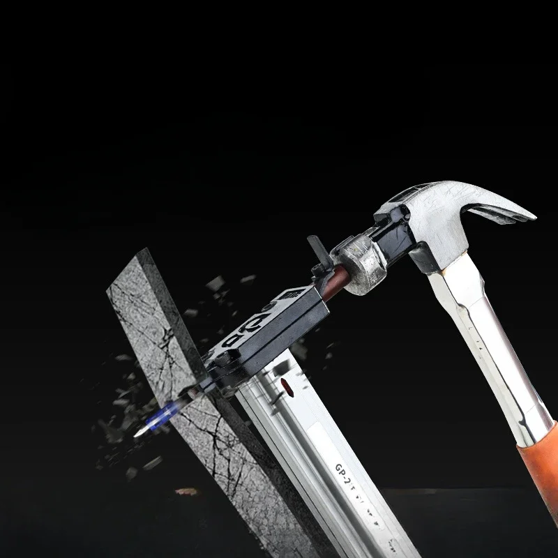 

Manual steel nail gun wire slot fixed nail beating artifact gas gun household cement concrete gun