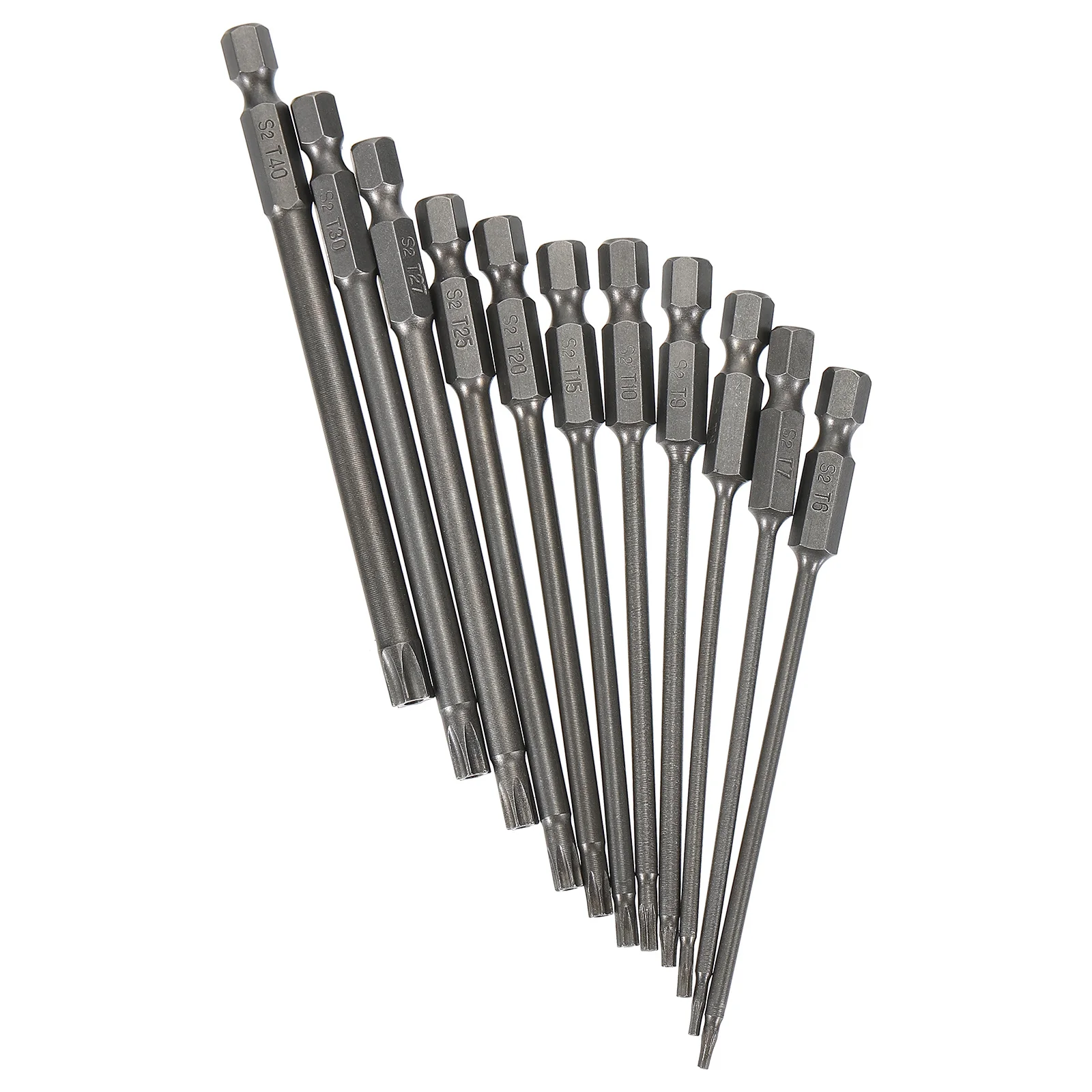 

1Set Batch Head Screwdriver Bit Set S2 Steel Hollow Plum 50 75 100Mm Extended Electric Screwdriver Bits for Manual