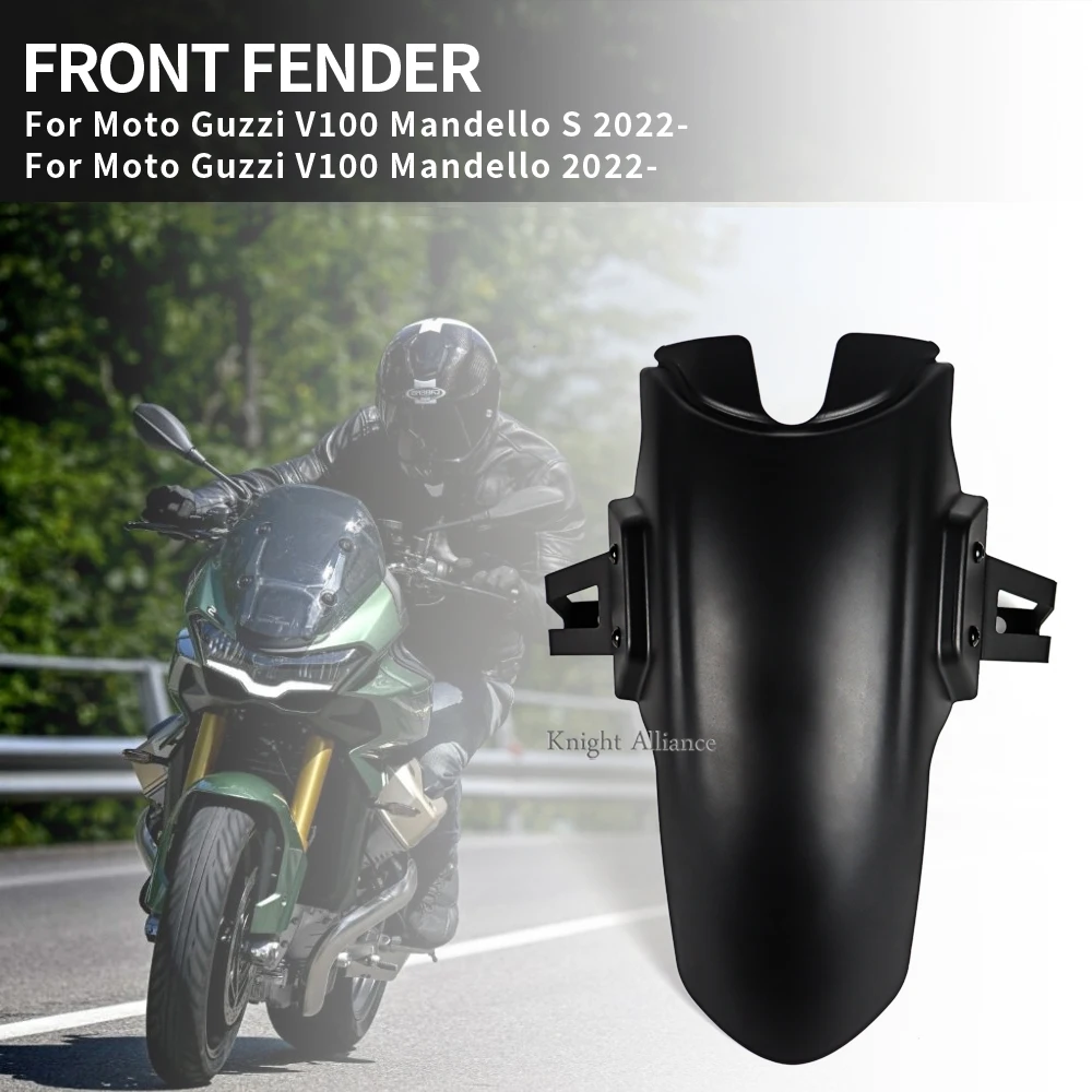 

Mudguard Extension Splash Protection Extender For Moto Guzzi V100 V 100 Mandello / S 2022- Front Fender Motorcycle Accessories