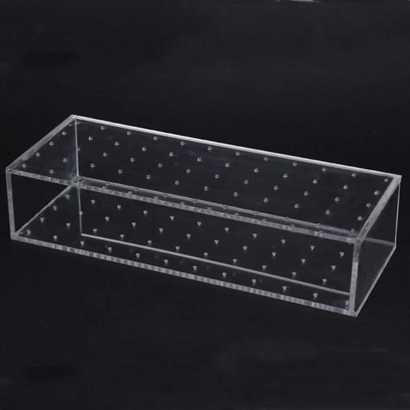 60-hole acrylic float drying rack is customized to meet unique needs - DIY handmade fishing float display rack
