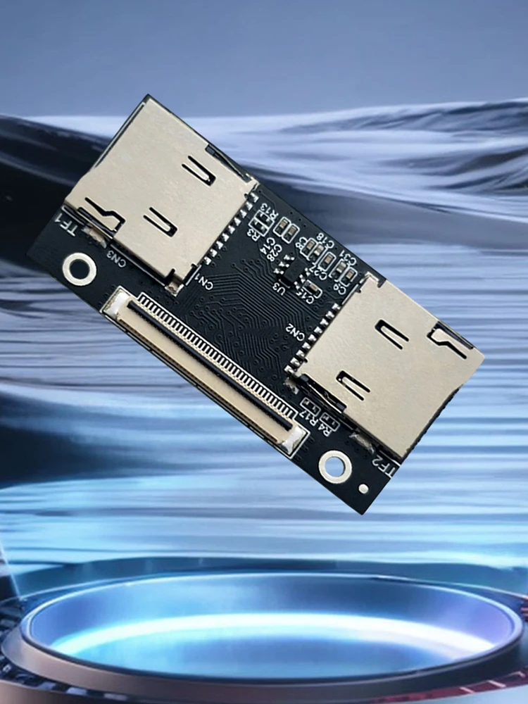 بطاقة تخزين PCB إلى محول CE ZIF SSD بطاقة محول TF متعددة الأغراض 2 بطاقة محول القرص الصلب الصغير لوحدات تحكم الألعاب لأجهزة الكمبيوتر المحمولة