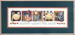 DIM3667 Fun Cross Stitch Kits Package Greeting Needlework Counted Kits New Style Joy Sunday Kits Embroidery Cross-stitch Hobby