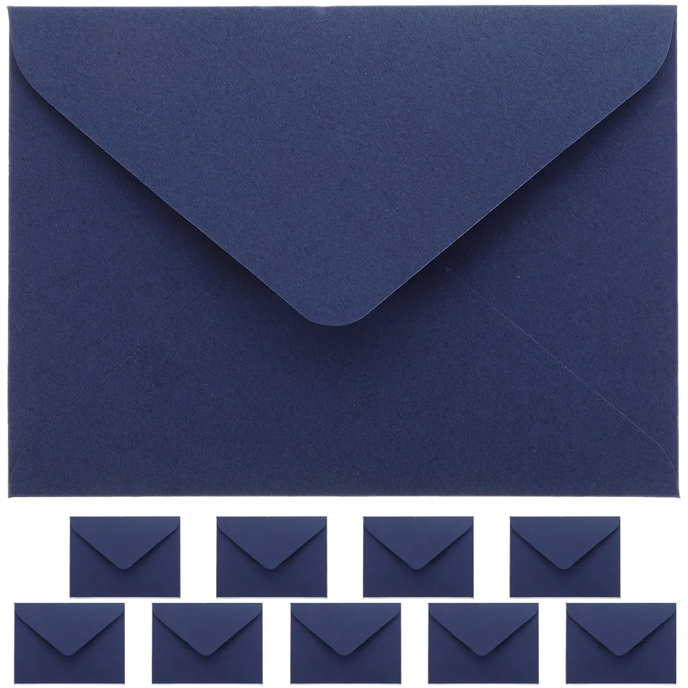 

10Pcs Premium Paper Envelopes for Invitations Thank You Cards Greeting Cards Wedding Party Graduation Festival Decorative Blank