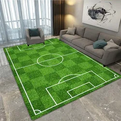 Fans football field carpet bedroom living room ball sports football carpet kitchen floor mat home decoration non-slip floor mat