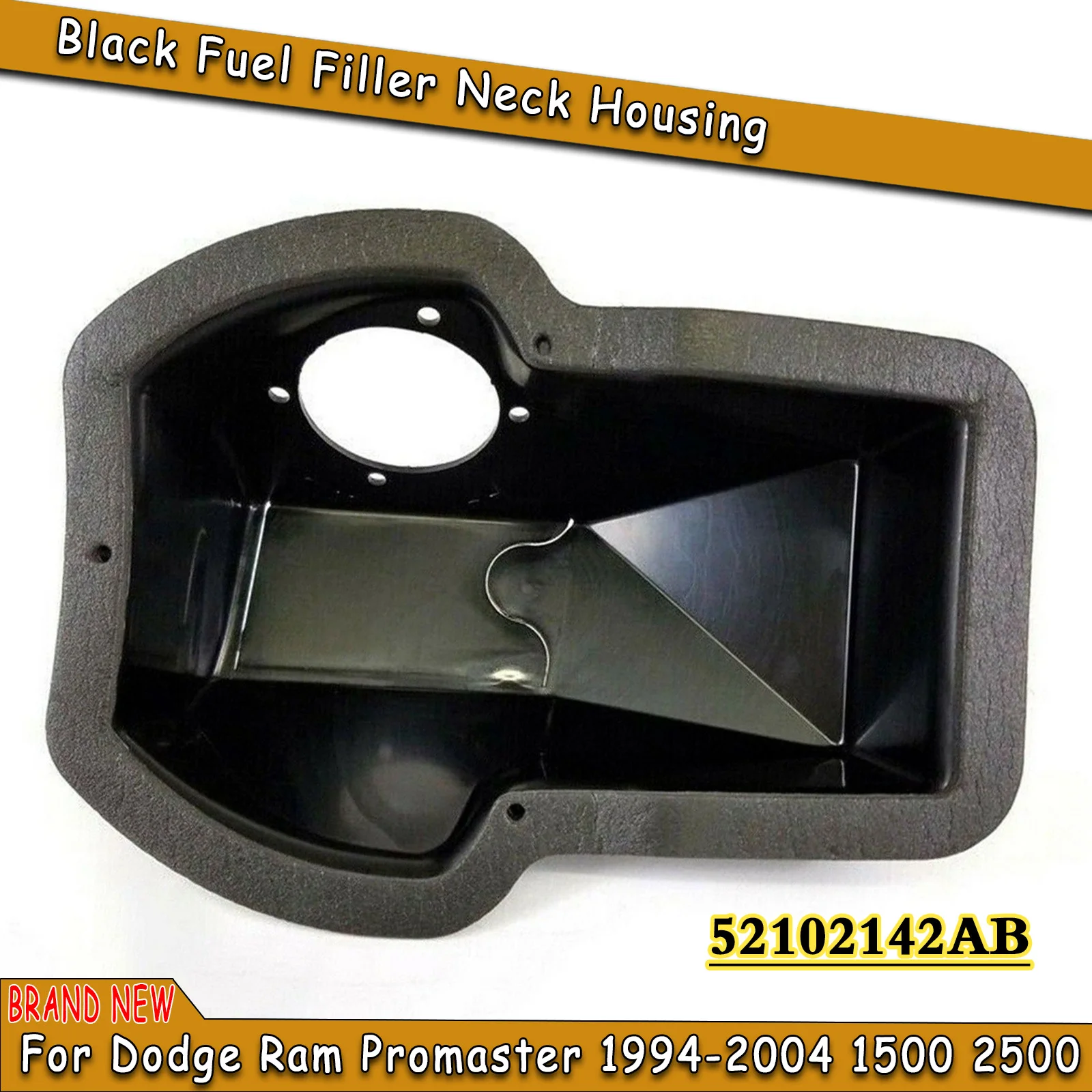 Car Fuel Filler Door Housing Gas Cap Oil Gasoline Tank Mouth Tray Shell Cover For Dodge Ram Promaster 1500 2500 3500 1994-2004