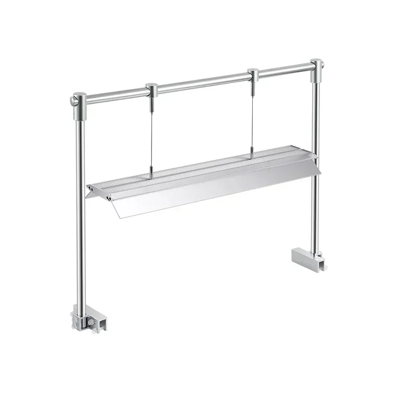 Aquarium Stands Gantry Stainless Steel Lamps Stand Adjustable Fish Tank Hanger 45/60/90/120/150cm Aquarium Fixed Light Bracket
