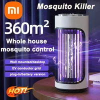 Xiaomi Electric Mosquito Killer Lamp Portable USB Fast Charging Household Indoor Mosquito Lamp Wall Desktop Wall Hang Dual Use