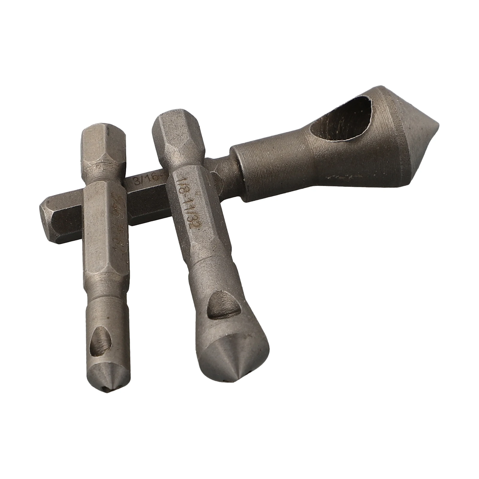 

Hex Shank Chamfer Countersink Drill HSS Titanium Coating Drill Evacuate Chips High Hardness Rustproof For Metalworking