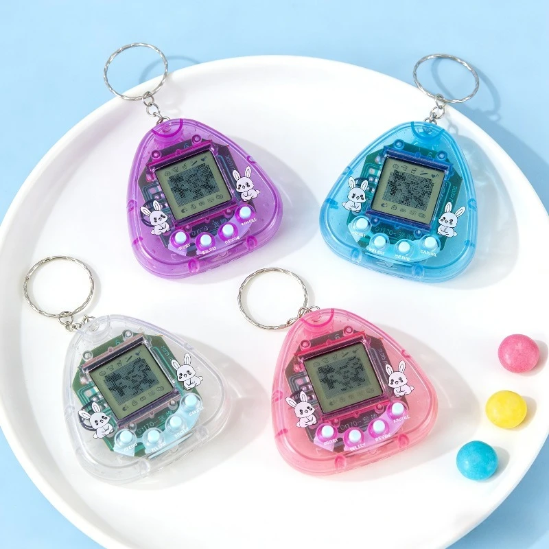 ของเล่นสัตว์เลี้ยงเสมือนจริง 3 มิติแบบอินเทอร์แอคทีฟสุดฮิต - รุ่นนักสะสม - สีฟ้าอควา |   ของขวัญที่สมบูรณ์แบบสำหรับวันหยุดและเกมเมอร์ ของเล่นทามาก็อตจิ