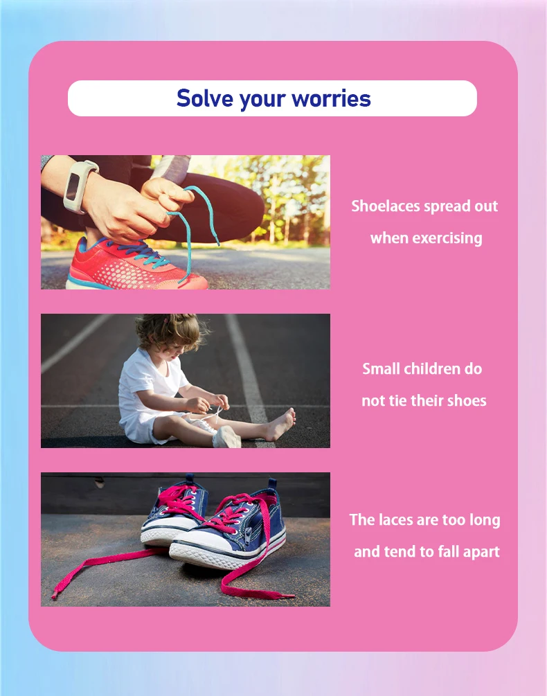 Metallkapselschnalle, Schnürsenkel ohne Schnürsenkel, Sneaker, flache Schuhe, elastische Schnürsenkel, für Kinder und Erwachsene, schnelles An- und Ausziehen, 1 Paar/2 Paar. – Detail 2