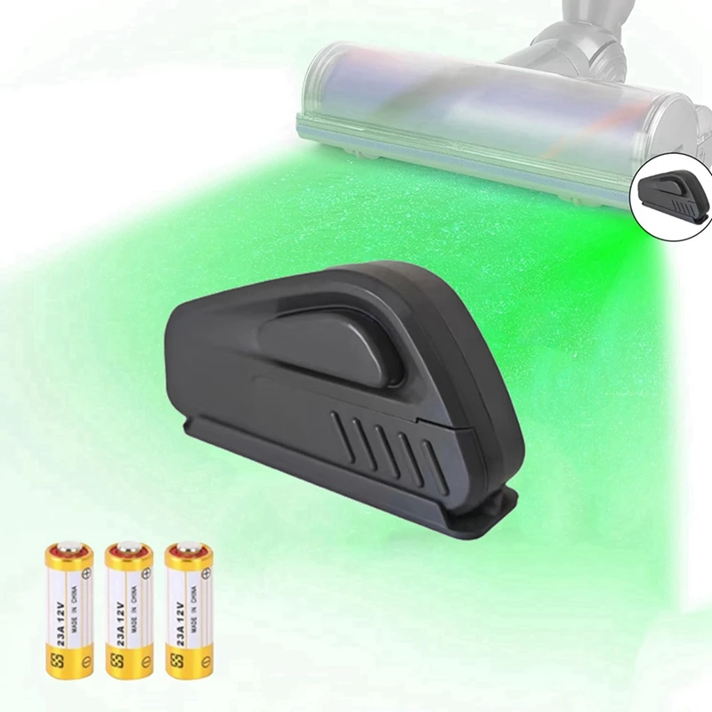 M14K-2X Пылезащитные фонари для пылесоса, дисплей для пыли для домашних животных, светодиодная лампа, четко видимая подсветкой, универсальная насадка для пылесоса