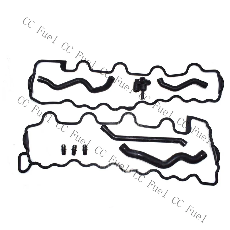 C+ Crankcase Breather Hose  Valve Cover Gasket Kit FOR Benz C-Class CLK320 E320