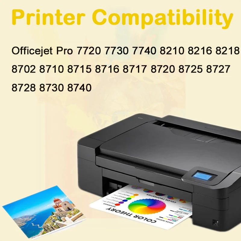 For HP953XL Refillable Ink Cartridge 953 953 XL 953xl Pro 7720 7740 8210 8218 8710 8715 8718 8719 8720 8725 8728 8730 8740