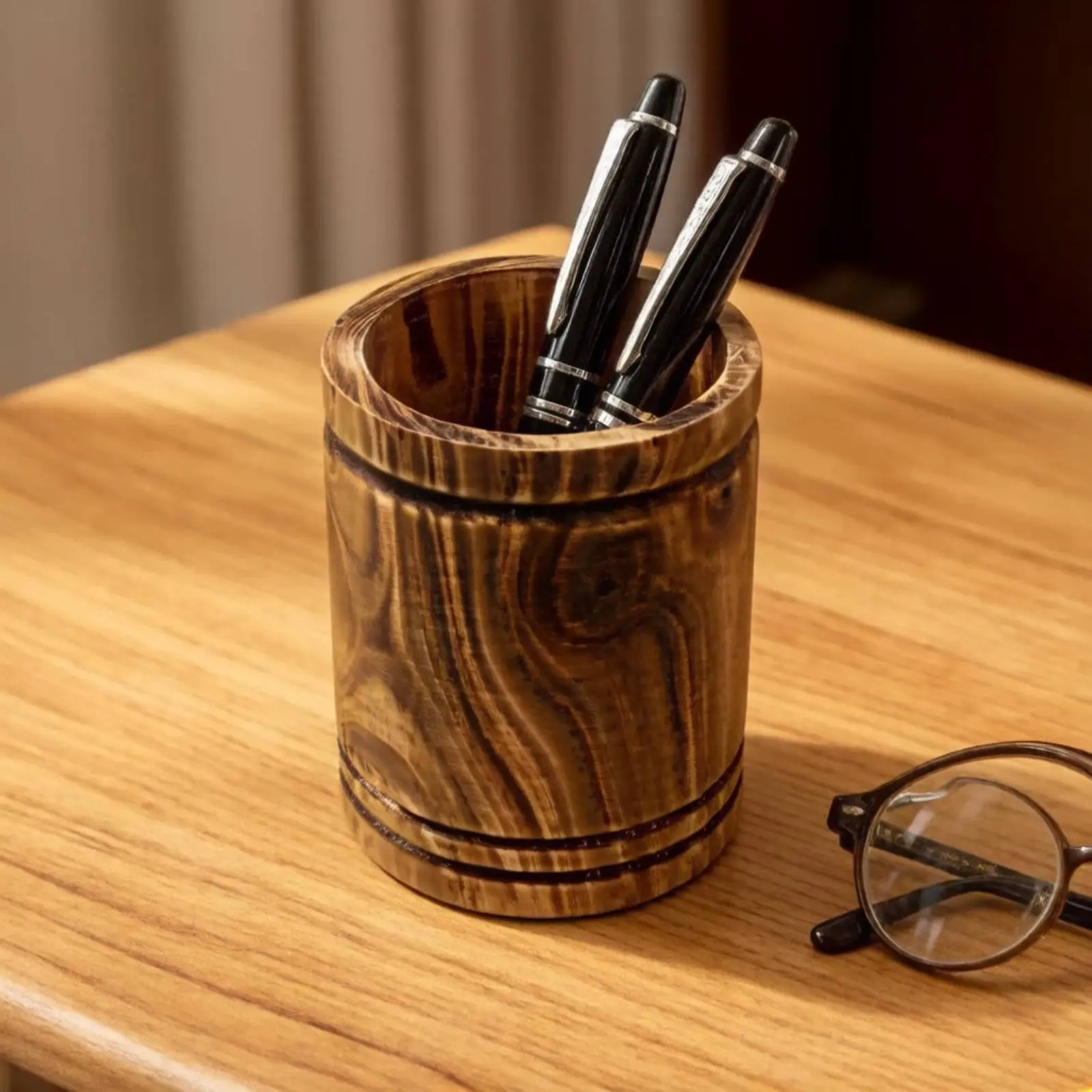 distressed-wooden-pen-holder-vintage-rustic-wood-pen-stand-wooden-writing-implement-holder-decorative-accent-home-decor-multiuse