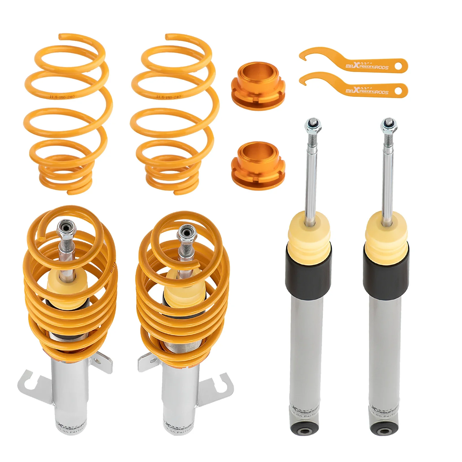 MaXpeedingrods Coilover Suspension For Ford Fiesta MK5 JD1 JH3 2002-2008 1.25 16V/1.3/1.4 16V/1.4 TDCi