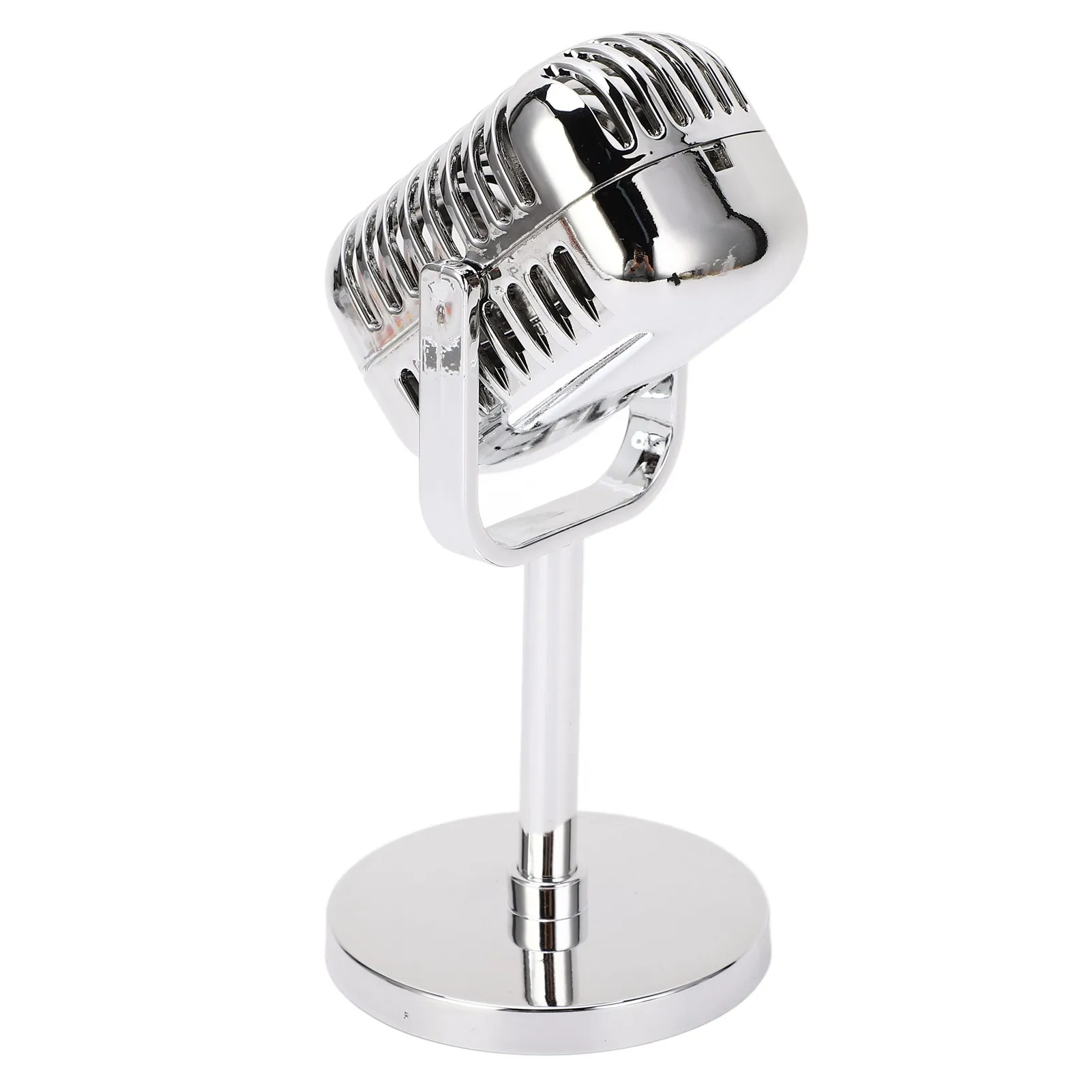 الرجعية ميكروفون الدعائم البلاستيك محاكاة الكلاسيكية وهمية خمر ميكروفون الدعامة نموذج للتصوير الفوتوغرافي