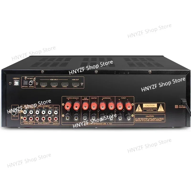 

AV-6136HD декодер истинного объемного звучания, работающий стел, 700 Вт, 8-канальный усилитель, усилитель мощности класса A