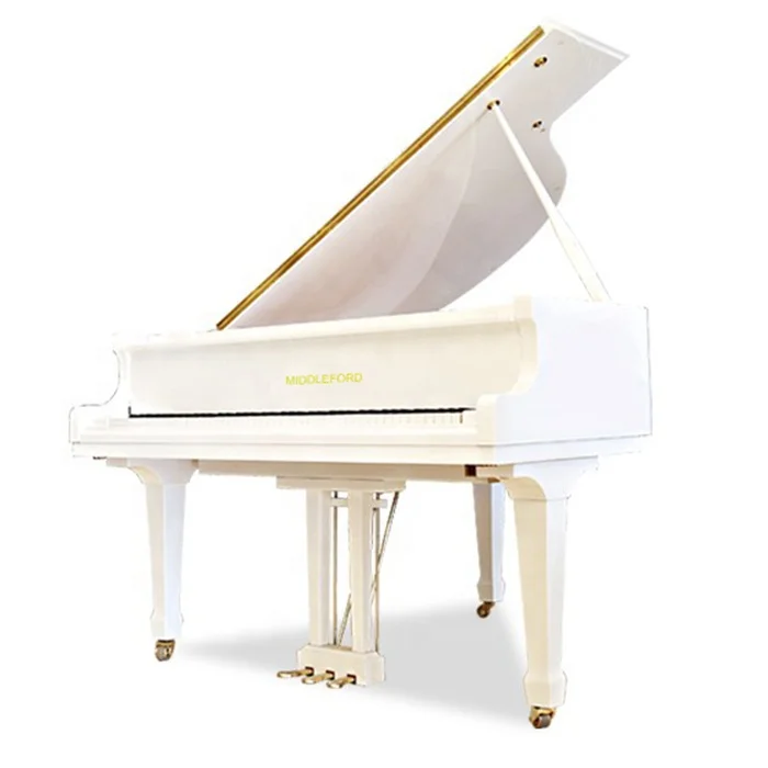 GP‑148W White Polished Baby Grand Digital Piano 88‑Keys Weighted Hammer Action Wooden Cabinet for Home Performance