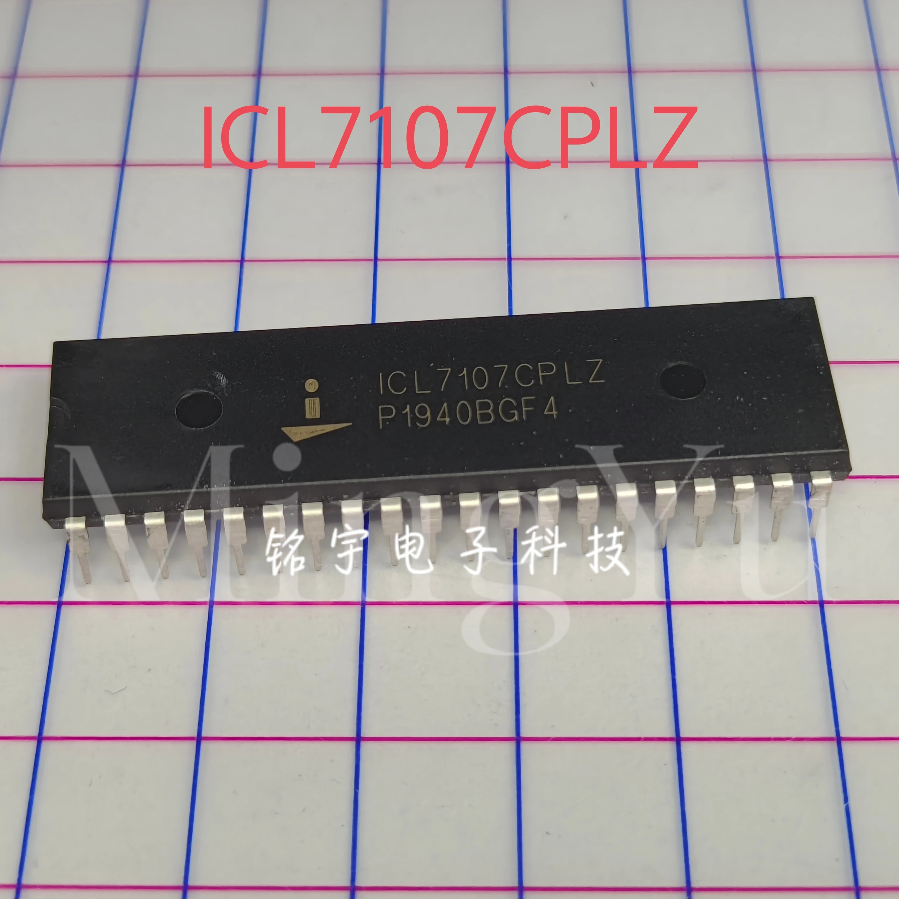 100% brand new ICL7107 ICL7107CPLZ Original and authentic products encapsulation:DIP40