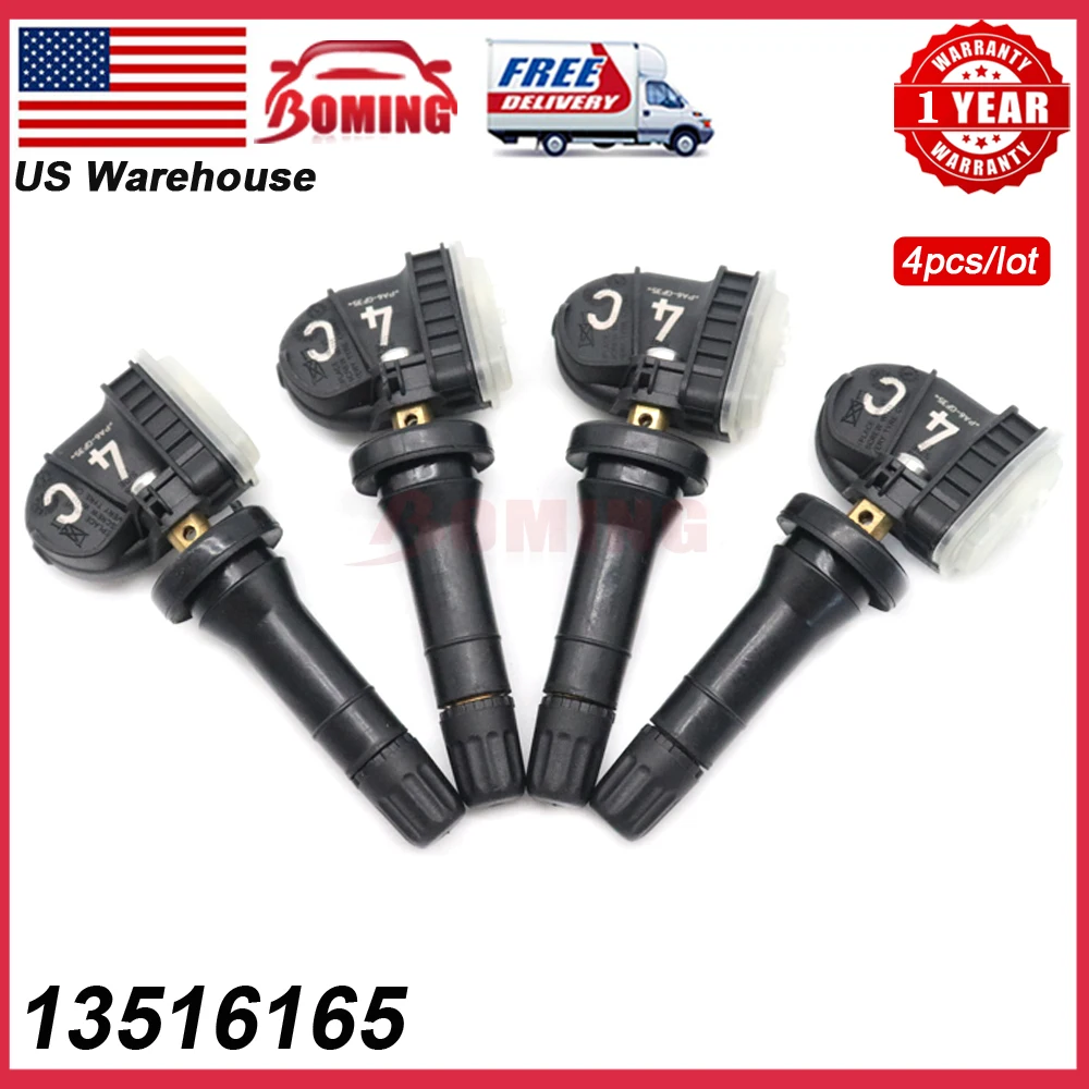 New Car TPMS Tire Pressure Monitoring Sensor 13516165 For BUICK ENCLAVE CADILLAC CT6 XT4 CHEVROLET CRUZE MALIBU GMC TERRAIN