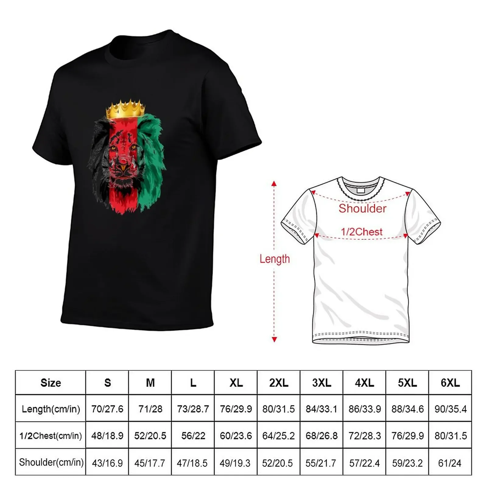 Afghanistan Flag T-Shirt Aesthetic clothing customs tees oversizeds plus size men clothing