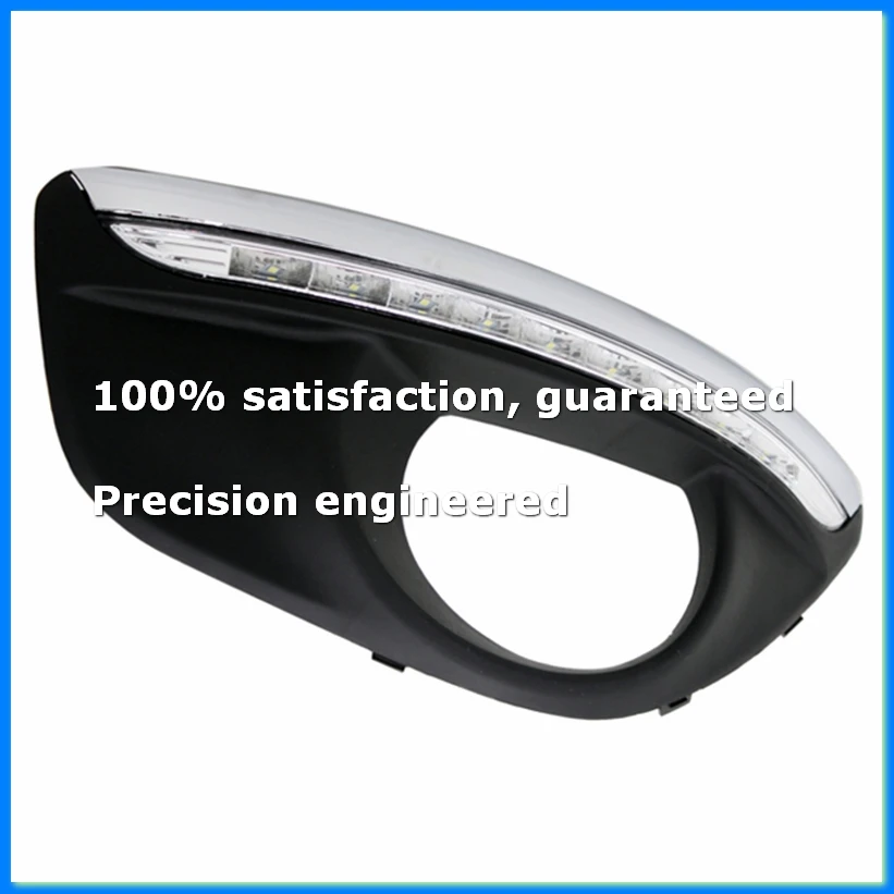 12V LED Auto-Tagfahrlichter Zubehör mit Nebelscheinwerfer-Öffnung für 2010 2011 2012-A68X