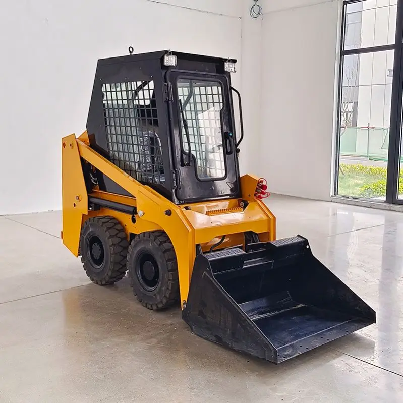 China Cheap Low Price Wheel Loader Skid Steer for Sale Mini Skid Parts