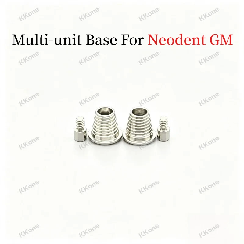 20Pcs  Multi-unit Base For Neodent GM Grade V Medical Titanium Alloy Dental Implant Multi Unit Abutment Prosthetic Components