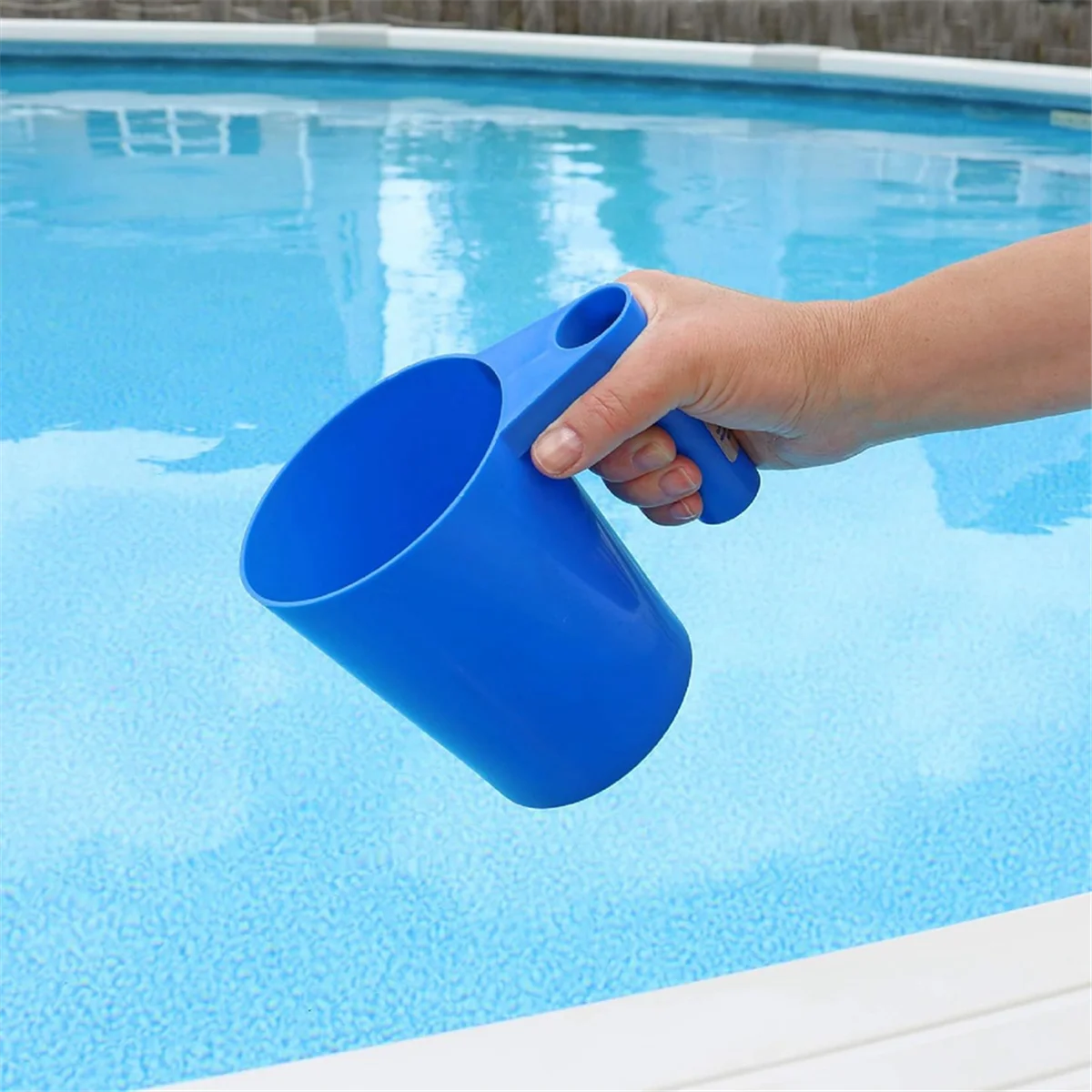 A95I-Scoop for Swimming Pool and SPA Pool Measuring Cup Portable Pool Maintenance Tool Multipurpose Measuring Scoop