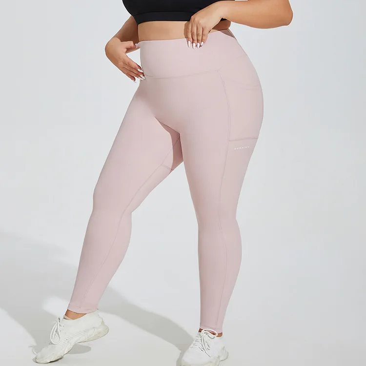 4XL legginsy w dużych rozmiarach damskie spodnie do jogi na co dzień legginsy elastyczność wąskie spodnie do fitnessu z wysokim stanem