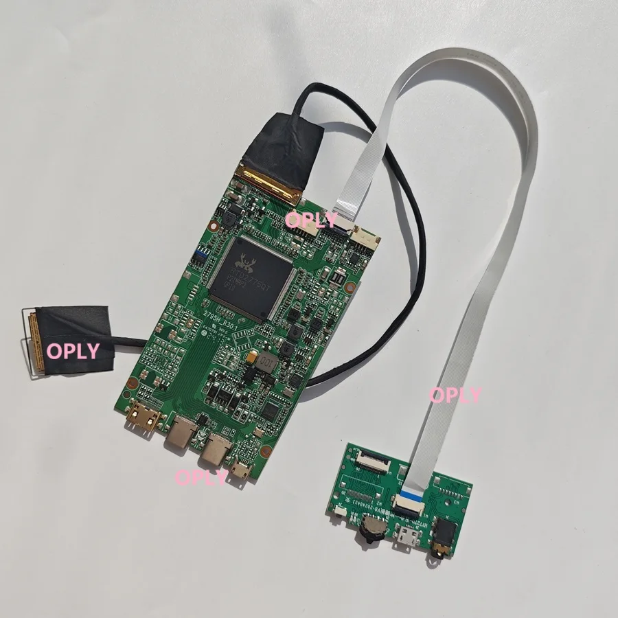 

Комплект для платы драйвера ЖК-дисплея 4K, совместимый с HDMI Type-C B133ZAN02 B133ZAN01 3840X2160, светодиодный монитор с панелью 2160p, 13,3 дюйма, светодиодный