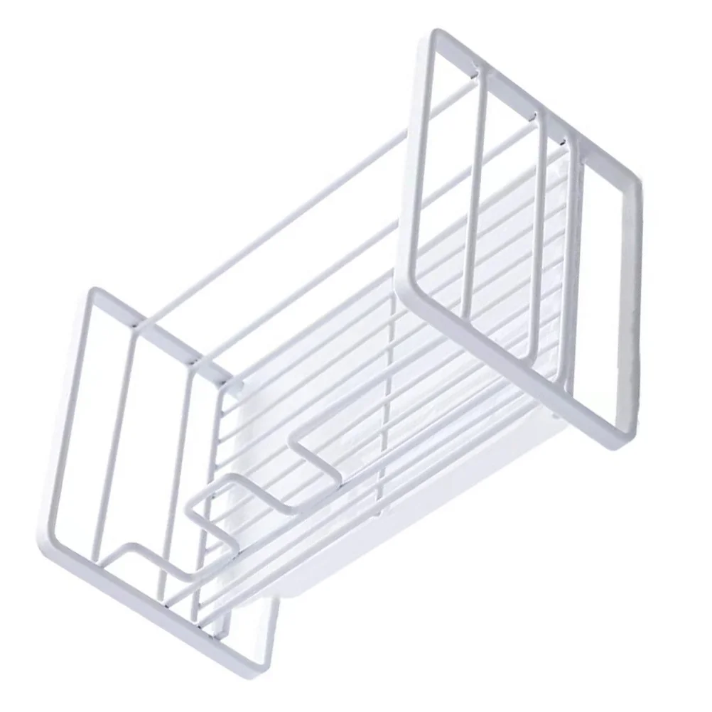 

Dishcloth Sponge Draining Storage Holder Kitchen Sink Shelf Hollow Drainage Rack Bathroom Organizer Kitchen Storage