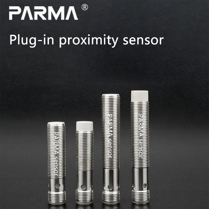 

PARMA Inductive Proximity Switch Sensor Connector Pluggable M8/M12 Series 3pin 4pin Flush NPN PNP Sensing Distance 2mm 6-36V DC
