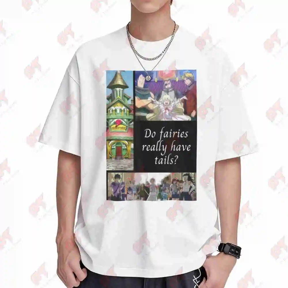 Do Fairies Really Have Tails Short Sleeve Tee 100% Cotton T-Shirt