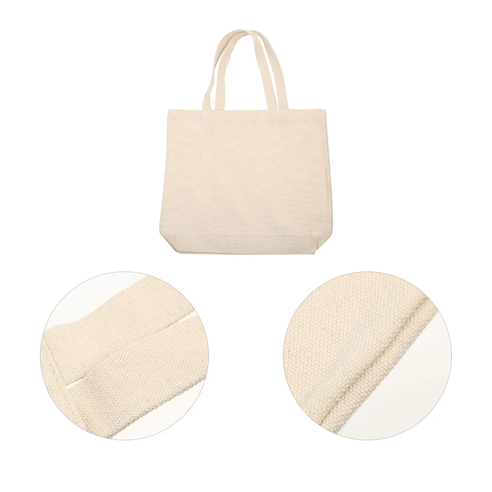 

3 Pcs Bags Reusable Grocery Shopping Shopping Foldable Storage Bag Washable Canvas Grocery Bag Cold Water