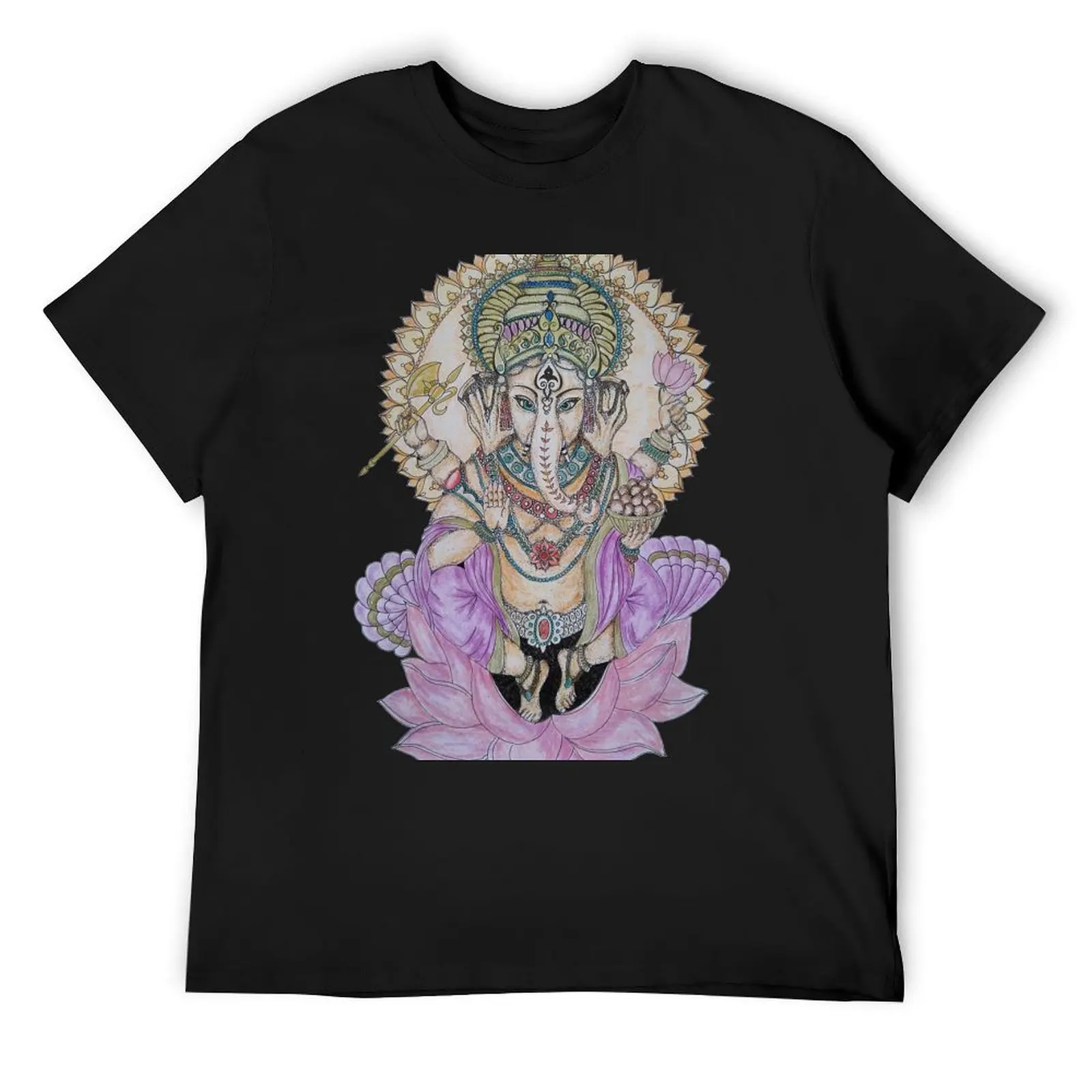 Ganesh T-Shirt kawaii clothes tees men tshirt