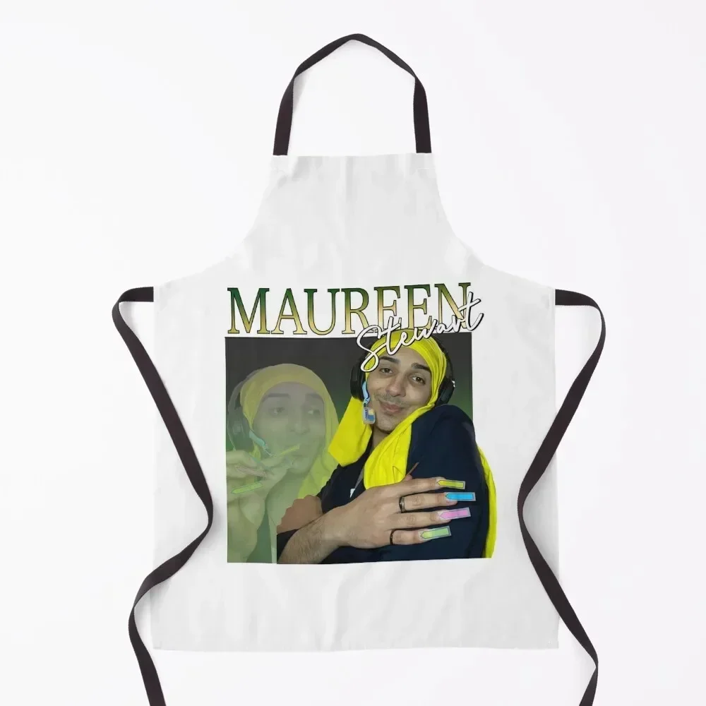 

Maureen Pat Caroline Stewart Apron cooks clothes Chef Uniform Woman Apron